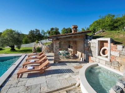 Villa Villa Malini with Pool, Sauna and Fenced Garden - Outdoor photo 9