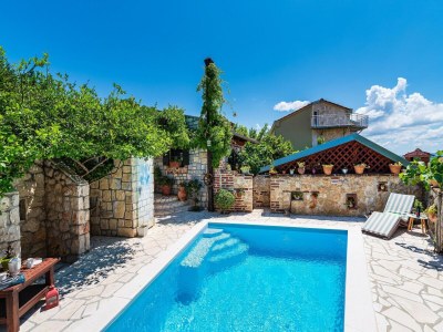 Holiday house Ferienhaus Maslenica mit Meerblick und Pool - Outdoor photo 10