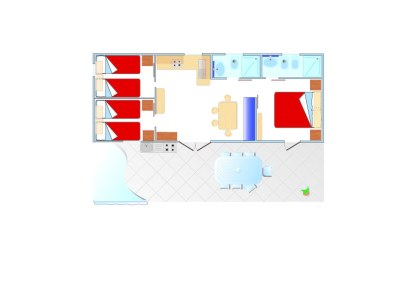 Mobile home Maxi Caravan Chalet Deluxe - Outdoor photo 2