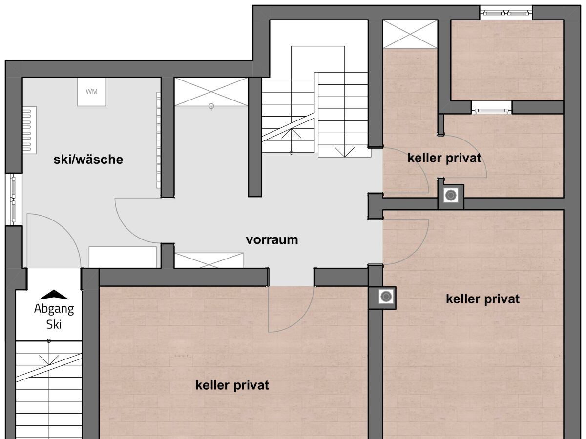 Apartment Appartement/Fewo, Dusche, WC, 4 oder mehr Schlafrä