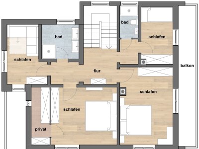 Apartment Appartement/Fewo, Dusche, WC, 4 oder mehr Schlafrä - Outdoor photo 29