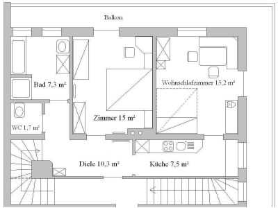 Apartment Ferienwohnung Buchenstein - Features photo 23