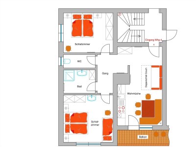 Apartment 5-Personenwohnung Nr. 4 - Features photo 27