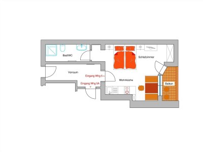 Apartment 2-Personenwohnung Nr. 5 - Features photo 27