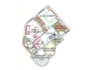 Apartment 4-Personenwohnung Nr. 1, 55 m² - Features photo 12