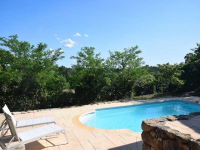 Villa Hillside Villa with Pool, Joyeuse - Outdoor photo 6