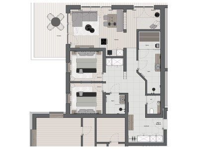 Apartment Top 3 "Rothorn" mit privater Sauna - Features photo 66