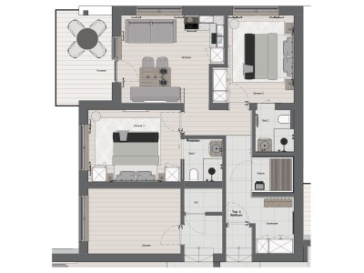 Apartment Top 4 "Reifhorn" mit privater Sauna - Features photo 56