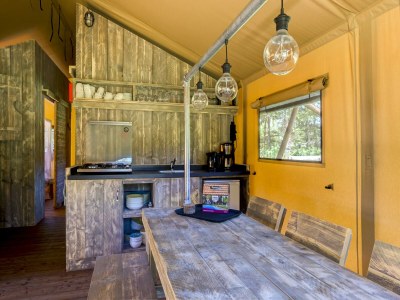 Holiday park Chic Glamping Escape with Pool - Features photo 7