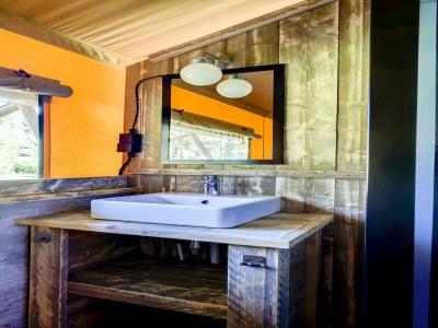 Holiday park Chic Glamping Escape with Pool - Features photo 10