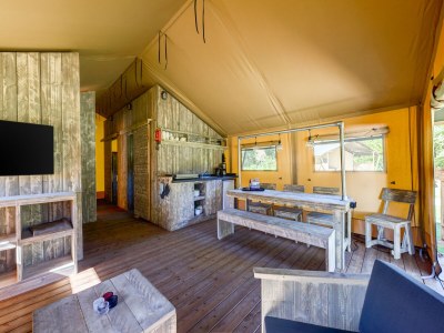 Holiday park Chic Glamping Escape with Pool - Features photo 15