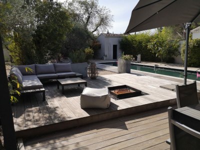 Holiday house "Les Dimanches" with private pool in a dream garden in Carpentras - Holiday house
