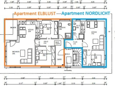 Apartment Apartment in Elbnähe (350m) - Document photo 21