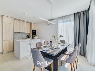 Villa with pool and sea view 80m from the beach KorÄ - Features photo 22