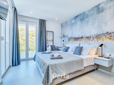 Villa with pool and sea view 80m from the beach KorÄ - Features photo 25