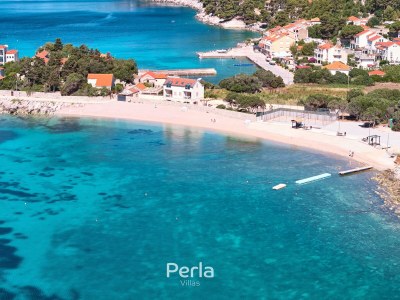 Villa with pool and sea view 80m from the beach KorÄ - Environment photo 35