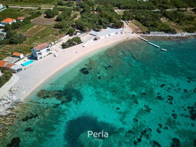 Villa with pool and sea view 80m from the beach KorÄ - Environment photo 36