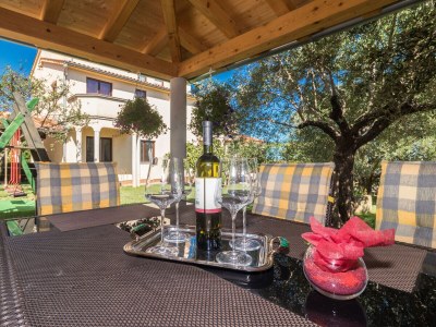 Holiday apartment LA VISTA with sea view near Pula - Outdoor photo 9