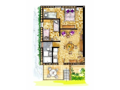 Holiday apartment Gite Louise -Mas Paraloup - Outdoor photo 10