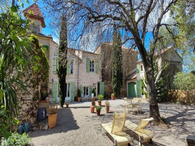 Holiday house Beautiful domaine with private pool and park in Hérault - Holiday house