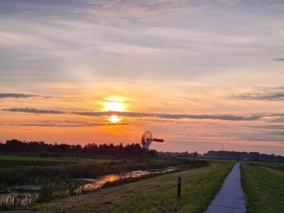 Chalet Chalet in Friesland nahe Alde Feanen Park - Environment photo 17