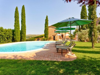 Holiday house Malerisches Ferienhaus in Montalcino mit Swimmingpool - Outdoor photo 7