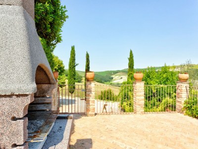 Holiday house Malerisches Ferienhaus in Montalcino mit Swimmingpool - Outdoor photo 9