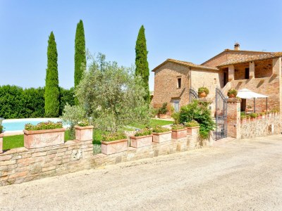 Holiday house Malerisches Ferienhaus in Montalcino mit Swimmingpool - Outdoor photo 13