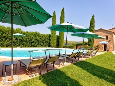 Farmhouse Abgelegenes Bauernhaus in Montalcino mit Pool - Outdoor photo 20