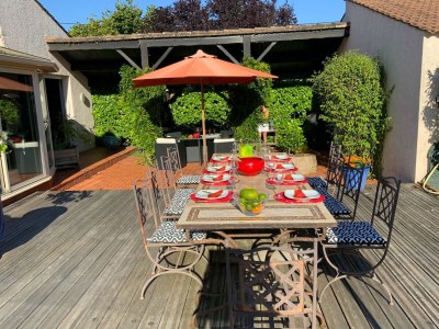 Holiday house Villa in Nalliers mit Pool und Garten - Outdoor photo 10