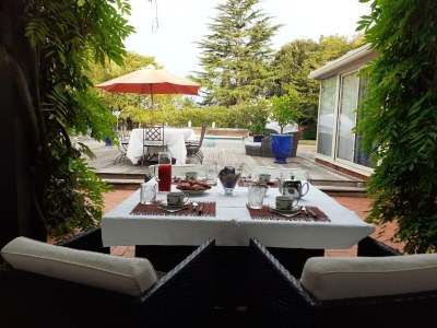 Holiday house Villa in Nalliers mit Pool und Garten - Outdoor photo 12