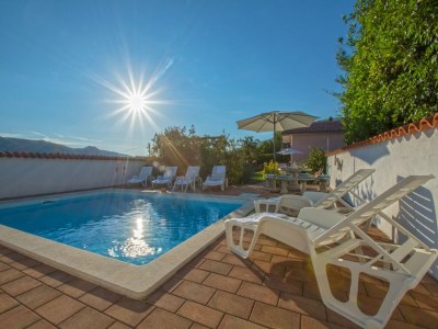Holiday house Ferienhaus Grižane mit Pool am Strand - Outdoor photo 5