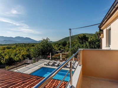 Villa Luxuriöse Villa in Nova Sela mit beheiztem Pool - Outdoor photo 15