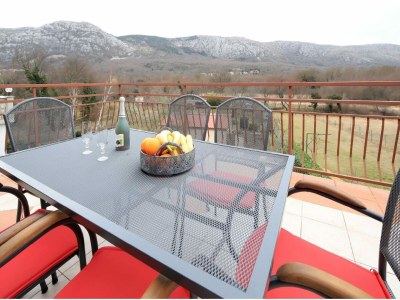 Apartment Einladendes Apartment in Tribalj mit Garten - Outdoor photo 5