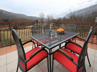 Apartment Einladendes Apartment in Tribalj mit Garten - Outdoor photo 6