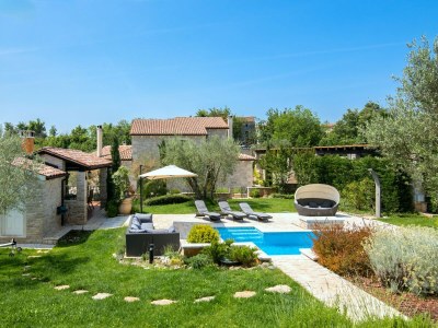 Villa Villa in Baderna with Private Pool - Outdoor photo 13