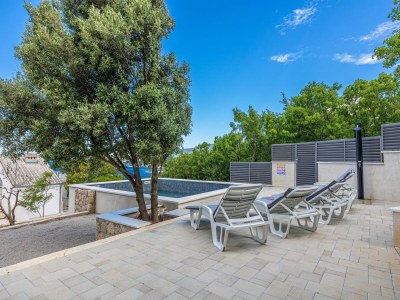 Holiday house Holiday home with pool in Klenovica - Outdoor photo 2