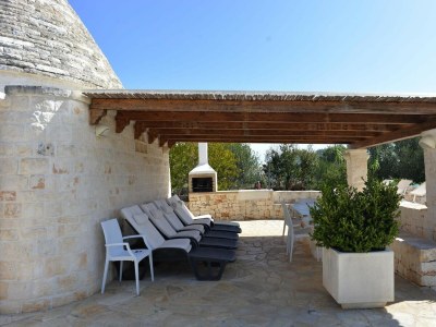 Holiday park Trulli in Valle d'Itra mit Pool und Aussicht in Cisternino - Holiday park