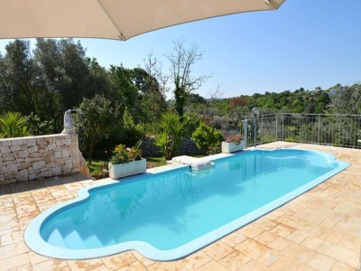 Holiday park Trulli in Valle d'Itra mit Pool und Aussicht - Outdoor photo 7