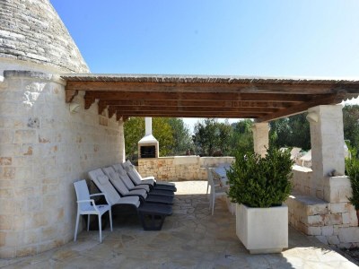 Holiday park Trulli in Valle d'Itra mit Pool und Aussicht - Outdoor photo 15