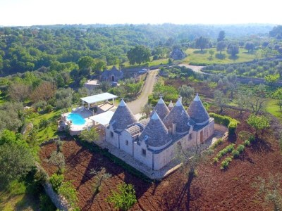 Holiday park Trulli in Valle d'Itra mit Pool und Aussicht - Outdoor photo 22