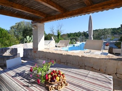 Holiday park Trulli in Valle d'Itra mit Pool und Aussicht - Outdoor photo 25