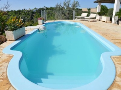 Holiday park Trulli in Valle d'Itra mit Pool und Aussicht - Outdoor photo 30