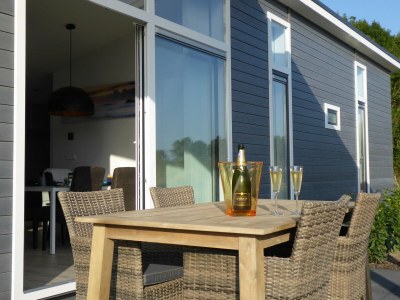 Holiday park Modern Chalet by Forest in Zeeland - Outdoor photo 7