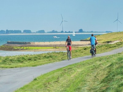 Holiday park Chalet in Zeeland with Sauna by the Water - Environment photo 35