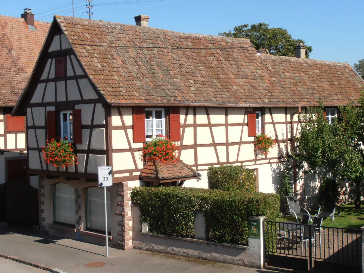 Holiday apartment The Alsatian half-timbered house
