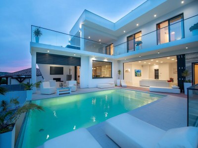 Villa Luxusvilla mit Pool, Wellness und Meerblick - Outdoor photo 6