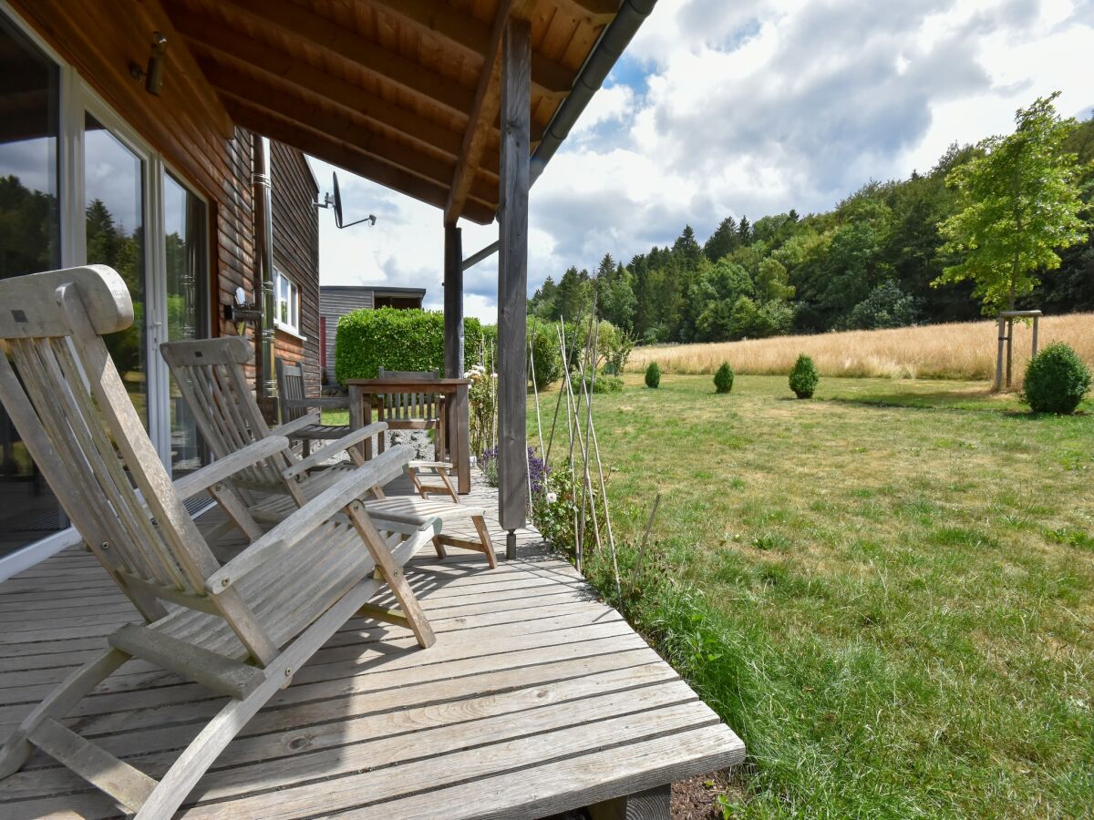 Holiday house Ferienhaus im Wald mit Terrasse & Grill - Outdoor photo 4