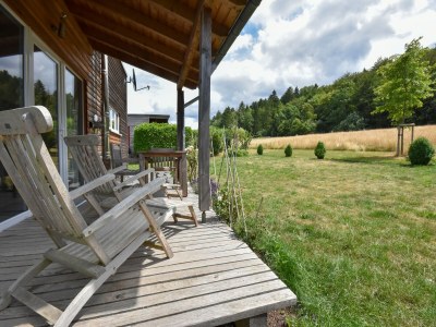 Holiday house Ferienhaus im Wald mit Terrasse & Grill - Outdoor photo 4
