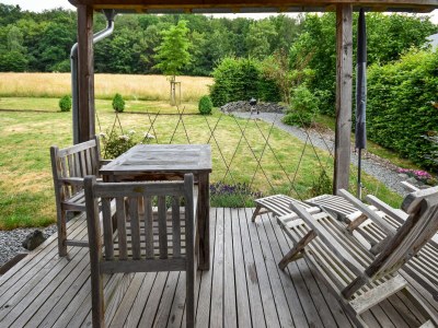 Holiday house Ferienhaus im Wald mit Terrasse & Grill - Outdoor photo 6